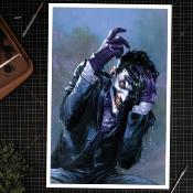 DC Comics impression Art Print The Joker 41 x 61 cm - non encadrée | SIDESHOW